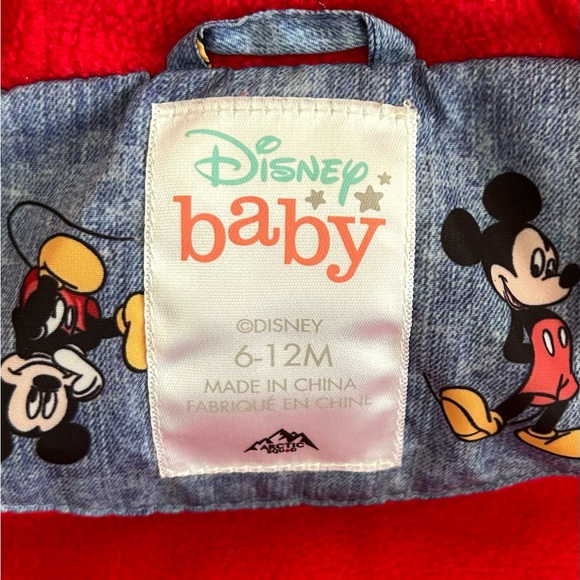Disney Baby 6-12 month Mickey Mouse Puffer Jacket - Picture 3 of 7